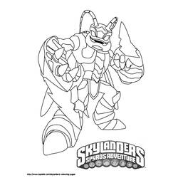 ぬりえページ: Skylanders (ビデオゲーム) #43395 - 無料の印刷可能なぬりえページ