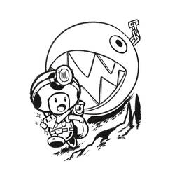 ぬりえページ: ヒキガエル (ビデオゲーム) #214963 - 無料の印刷可能なぬりえページ