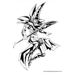 ぬりえページ: 遊戯王 (ビデオゲーム) #53053 - 無料の印刷可能なぬりえページ