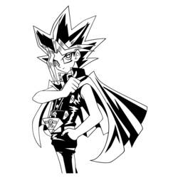 ぬりえページ: 遊戯王 (ビデオゲーム) #53141 - 無料の印刷可能なぬりえページ