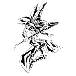 ぬりえページ: 遊戯王 (ビデオゲーム) #53149 - 無料の印刷可能なぬりえページ