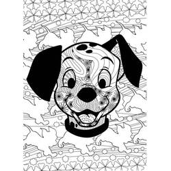 大人のディズニーぬりえ #200089 印刷して色を塗る