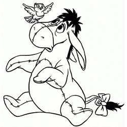 Eeyore - 無料の印刷用ぬりえ