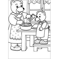Little Brown Bear - 無料の印刷用ぬりえ
