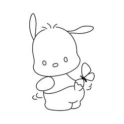 ポチャッコぬりえ #220060 印刷して色を塗る