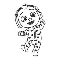 CoComelon - 無料の印刷用ぬりえ