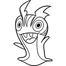 Slugterra - 無料の印刷用ぬりえ