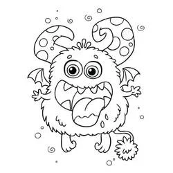 モンスター - 無料の印刷用ぬりえ