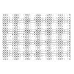 マリオの数字塗り絵 - 無料の印刷用ぬりえ