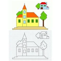 グリッド - 無料の印刷用ぬりえ