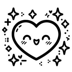 心臓 - 無料の印刷用ぬりえ