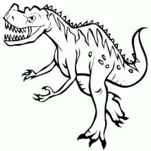 先史時代の動物 - 無料の印刷用ぬりえ
