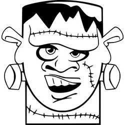 Frankenstein - 無料の印刷用ぬりえ