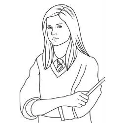 Ginny Weasley - 無料の印刷用ぬりえ