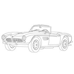 BMWぬりえ #204392 印刷して色を塗る