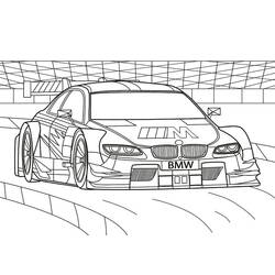 BMWぬりえ #204394 印刷して色を塗る