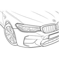 BMWぬりえ #204397 印刷して色を塗る