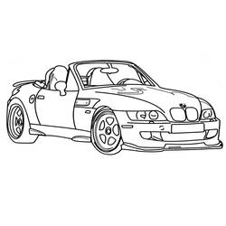 BMWぬりえ #204402 印刷して色を塗る