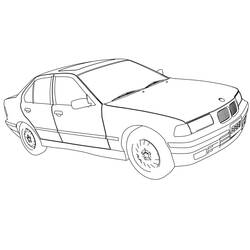BMWぬりえ #204404 印刷して色を塗る