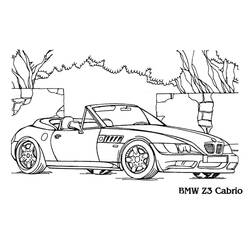 BMWぬりえ #204405 印刷して色を塗る