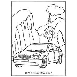 BMWぬりえ #204406 印刷して色を塗る