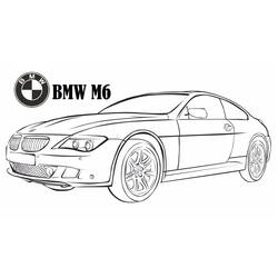 BMWぬりえ #204413 印刷して色を塗る
