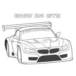 BMWぬりえ #204414 印刷して色を塗る