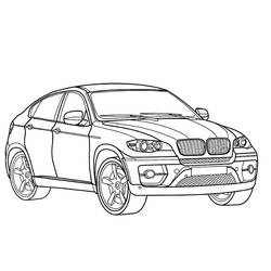 BMWぬりえ #204415 印刷して色を塗る