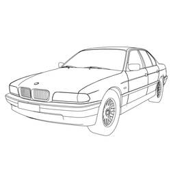 BMWぬりえ #204419 印刷して色を塗る