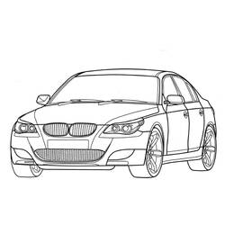 BMWぬりえ #204425 印刷して色を塗る