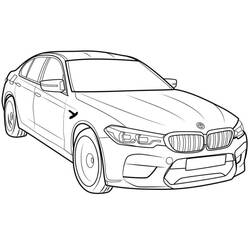 BMWぬりえ #204426 印刷して色を塗る