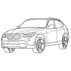 BMWぬりえ #204428 印刷して色を塗る