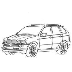 BMWぬりえ #204431 印刷して色を塗る