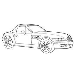 BMWぬりえ #204433 印刷して色を塗る