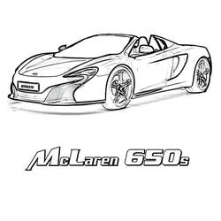 McLarenぬりえ #219357 印刷して色を塗る