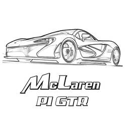 McLarenぬりえ #219370 印刷して色を塗る