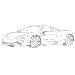 McLarenぬりえ #219373 印刷して色を塗る