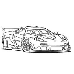 McLarenぬりえ #219377 印刷して色を塗る