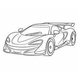 McLarenぬりえ #219382 印刷して色を塗る