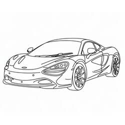 McLarenぬりえ #219383 印刷して色を塗る