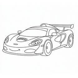 McLarenぬりえ #219384 印刷して色を塗る