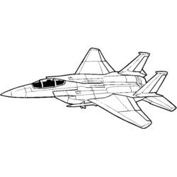 軍用機 - 無料の印刷用ぬりえ