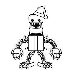 Boxy Boo - 無料の印刷用ぬりえ
